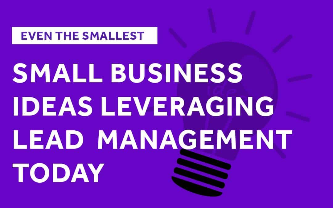 Even the Smallest Small Business Ideas Reap Big Rewards From a Landing Page